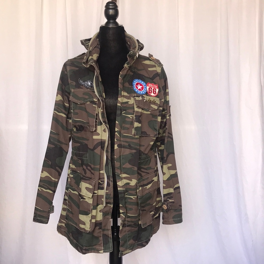 Call patch utility jacket